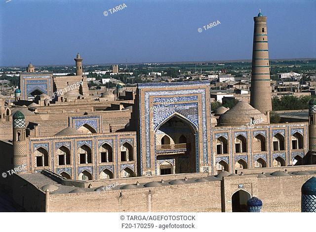 Mohamed Rakhim Khan medressa. Khiva. Uzbekistan