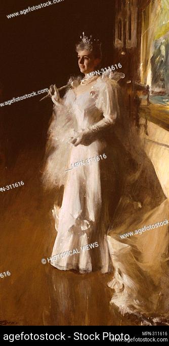 Anders Zorn. Mrs. Potter Palmer - 1893 - Anders Leonard Zorn Swedish, 1860-1920. Oil on canvas. Sweden
