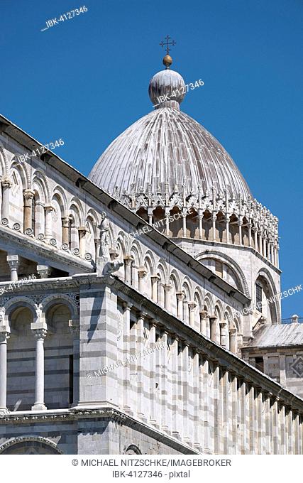 Dome, Cathedral of Pisa, Pisa, Tuscany, Italy