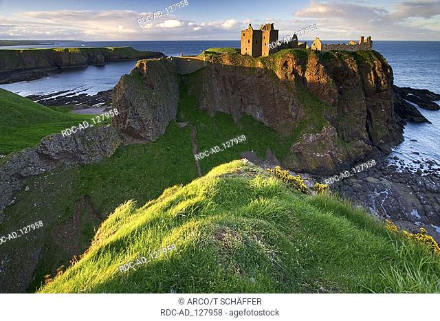 Dunnottar Castle near Stonehaven Aberdeenshire Scotland