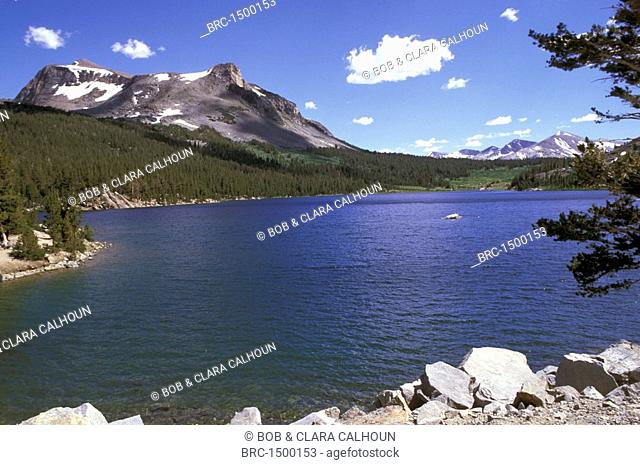 United States, Scenic, Tioga Lake, Tioga Lake , Tioga Pass, Mono County, California