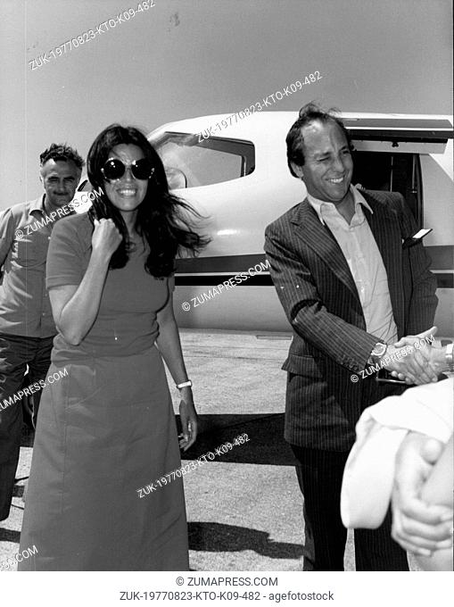 Aug 23, 1977; Athens, Greece; CHRISTINA ONASSIS daughter of billionaire shipping magnate Aristotle Onassis.  (Credit Image: © Keystone Press Agency/Keystone USA...