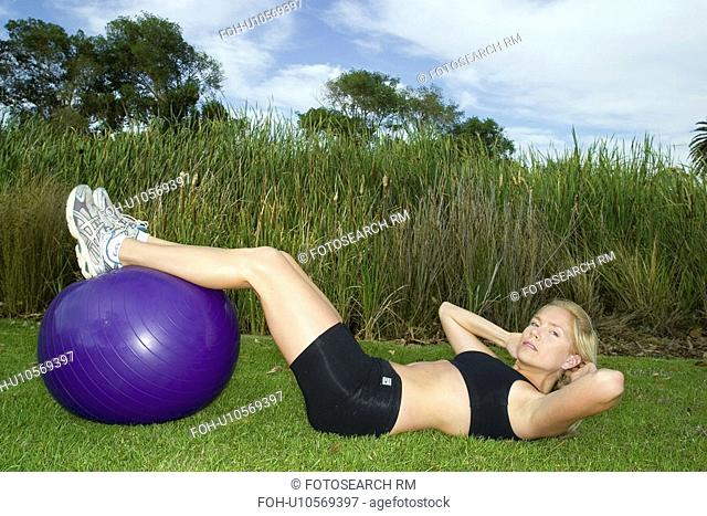 air, woman, open, exercising, female, young