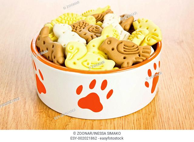 Dog treats biscuits