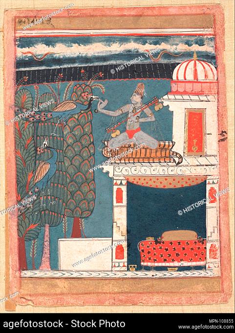 Setmalar Ragini: Folio from a ragamala series (Garland of Musical Modes). Date: ca. 1630-40; Culture: India (Madhya Pradesh