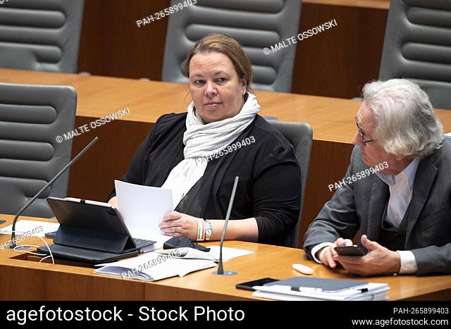 left to right Ursula HEINEN-ESSER, CDU, Minister for the Environment, Agriculture, Nature and Consumer Protection of the State of North Rhine-Westphalia, Dr