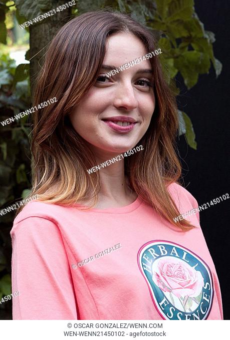 Spanish actress Maria Valverde presents a new range of Herbal Essences products at a launch event held at the Dehesa Real hotel Featuring: Maria Valverde Where:...