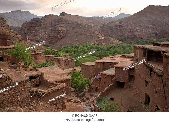 The berber town of Magdaz, close to the Tessaout-gorge, is one of the best conserved berber villages in the Central High Atlas. Morocco