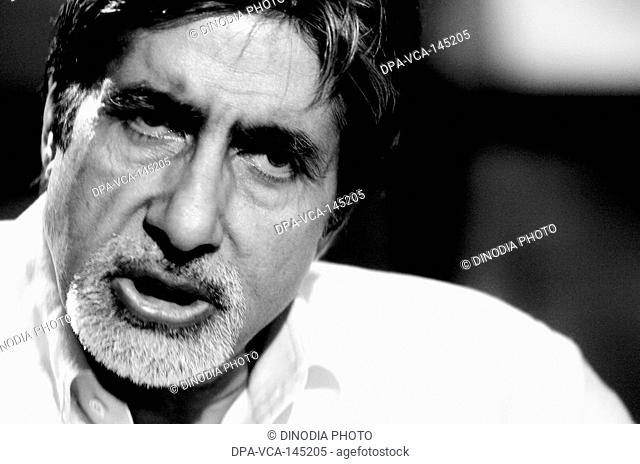 Bollywood film superstar Amitabh Bachchan , India NO MR