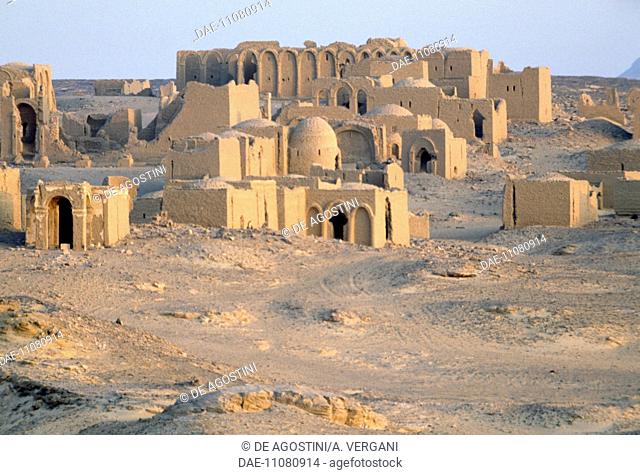 Coptic necropolis of Al-Bagawat, near Kharga, Western Desert. Egypt, 3rd-5th century