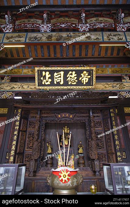 Malaysia, Penang, Georgetown, Han Jiang Ancestral temple.The Han Jiang Ancestral Temple is a Taoist temple in Georgetown, Penang, Malaysia