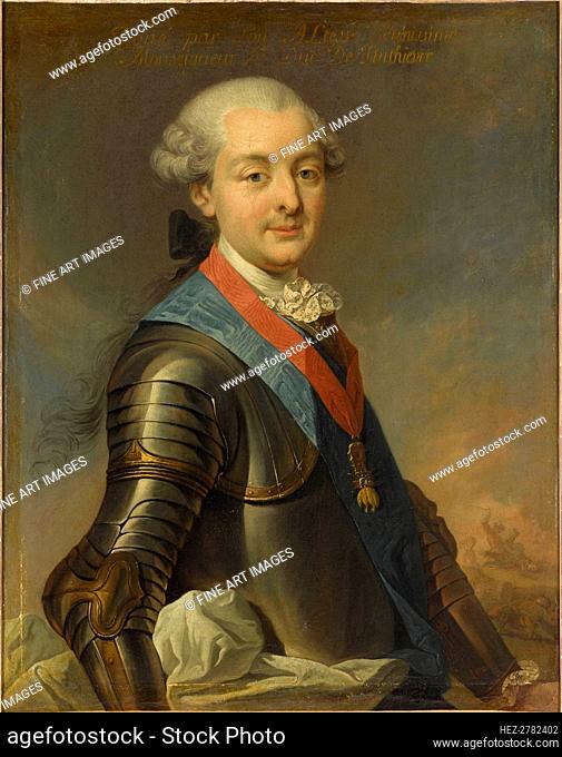 Louis Jean Marie de Bourbon, Duke of Penthièvre (1725-1793), ca 1760. Creator: Charpentier, Jean-Baptiste (1728-1806)
