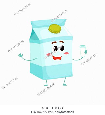 Milk carton on a white background. Isometric vector illustration, Stock  Vector, Vector And Low Budget Royalty Free Image. Pic. ESY-037267314 |  agefotostock