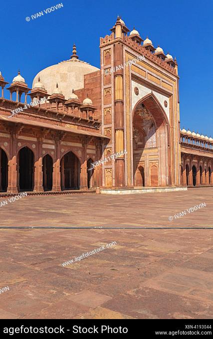 Jama Masjid mosque, Fatehpur Sikri, Uttar Pradesh, India
