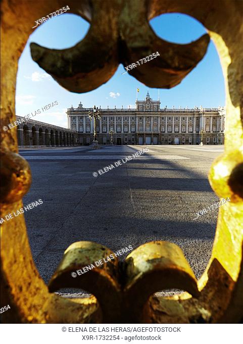 Royal Palace  Madrid  Spain