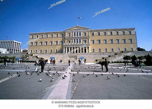 Parliament (Royal Palace), Syntagma Square, Athens. Greece