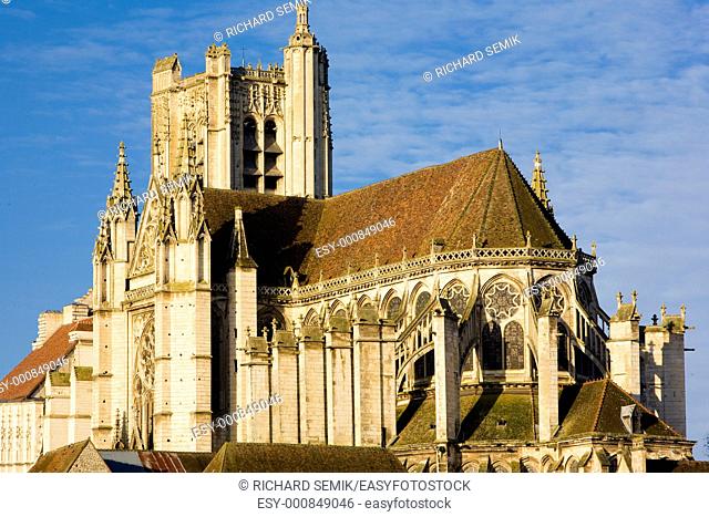 Auxerre Cathedral, Burgundy, France