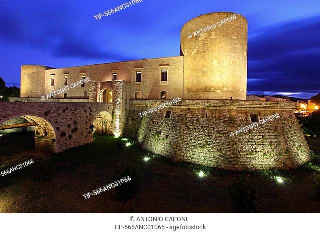 Italy, Basilicata, Venosa, Aragonese Castle