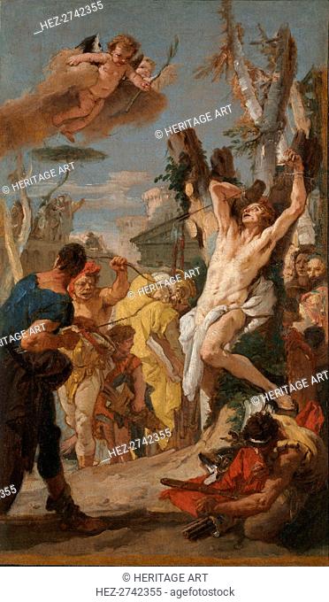 Study for The Martyrdom of Saint Sebastian.., 1739. Creator: Giovanni Battista Tiepolo (Italian, 1696-1770)