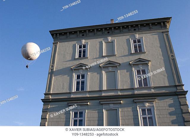 Balloon and House, Prague, Czech Republic