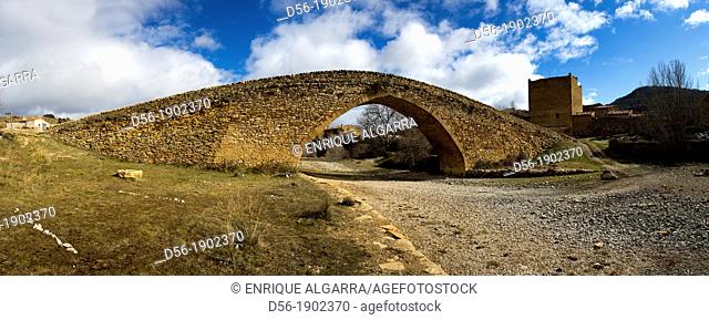 Gothic bridge, Pobla de Bellestar, Villafranca del Cid