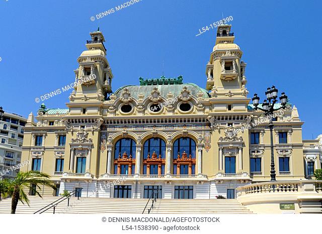 Monte Carlo Casino Monaco Principality French Riviera Mediterranean Cote d'Azur Alps