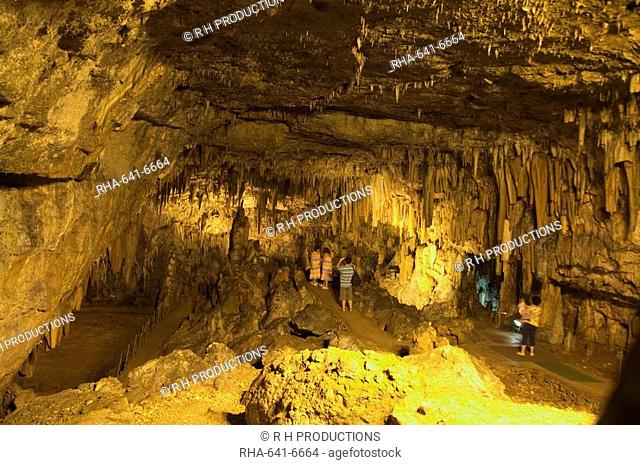 Drogarati Cave, near Sami, Kefalonia Cephalonia, Ionian Islands, Greece, Europe