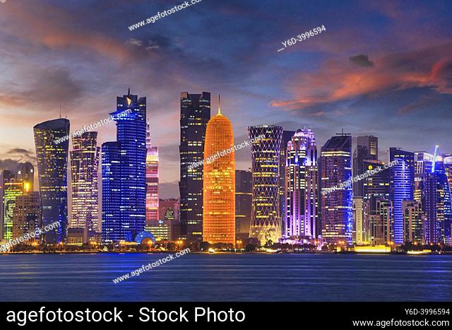 Doha Skyline, Qatar