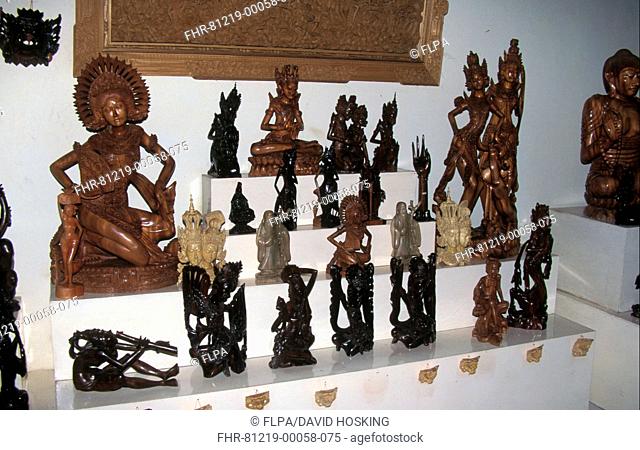 Indonesia Wood carvings from Bali