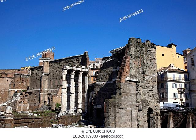 Trajans Forum ruins