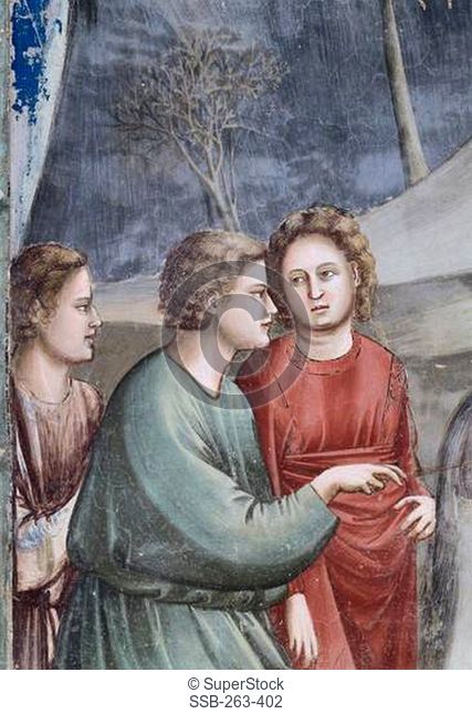 Flight Into Egypt Detail 1303-1305 Giotto ca. 1266-1337 Italian Fresco Capella degli Scrovegni, Padua, Italy