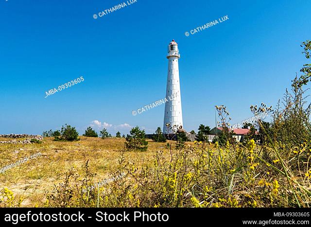 Estonia, Baltic Sea island Hiiumaa, northern tip, Tahkuna lighthouse, Tahkuna Tuletorn