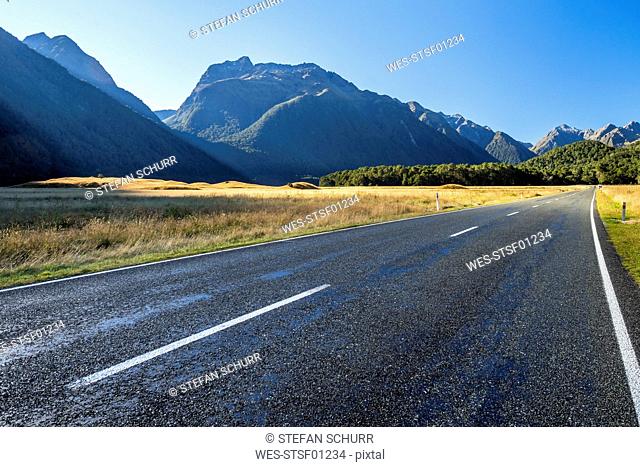 New Zealand, South Island, Fiordland National Park, Te Anau Milford Highway, Eglinton Valley