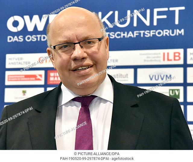 20 May 2019, Brandenburg, Potsdam: Peter Altmaier (CDU), Federal Minister of Economics and Energy, takes part in the East German Economic Forum