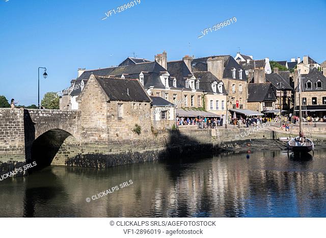Saint-Goustan port. Auray, Morbihan, Bretagne, France