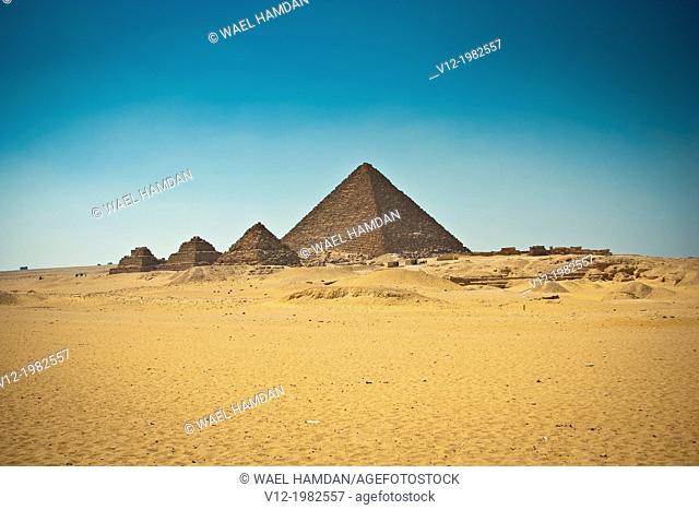 Great Pyramids Of Giza, Gizeh Egypt