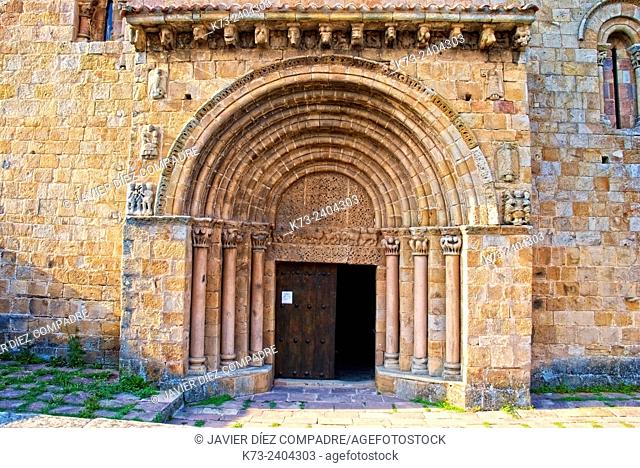 Romanesque Collegiate Church of San Pedro (12th Century). Cervatos. Cantabria. Spain