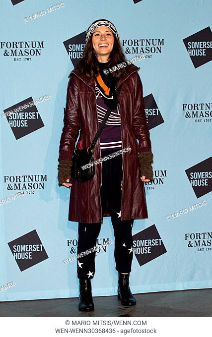 The Skate at Somerset House with Fortnum & Mason Launch Party held at the Somerset House - Arrivals Featuring: Jasmine Hemsley Where: London