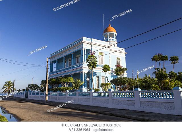 Palacio Azul (Blue Palace) in Cienfuegos, Cienfuegos Province, Cuba