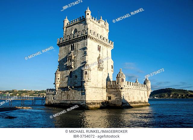 Torre de Belém, Belém Tower, Belém, Lisbon, Lisbon District, Portugal