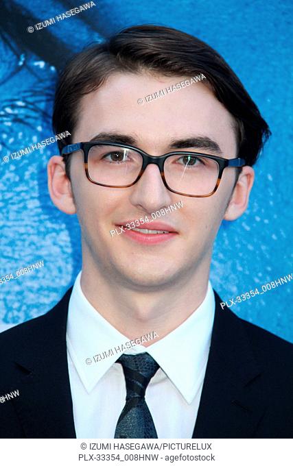 Isaac Hempstead Wright  07/12/2017 ""Game of Thrones"" Season 7 Premiere held at The Music Center's Walt Disney Concert Hall in Los Angeles