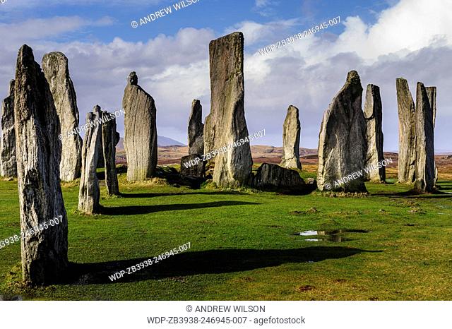 Callanish Stones, Isle of Lewis, Outer Hebrides, Scotland