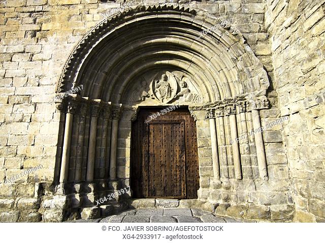 Nuestra Señora de Baldós Romanesque Church. Montañana. Ribagorza. Huesca Province. Aragón. Spain