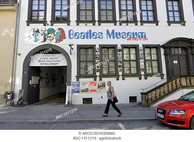 Beatles Museum, Alter Markt, Halle an der Saale, Sachsen-Anhalt, Deutschland