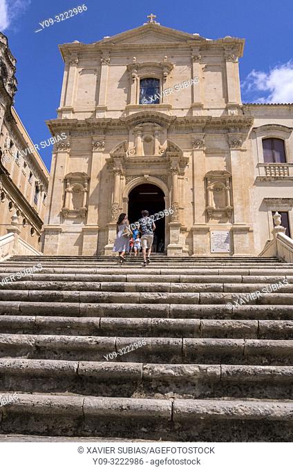 Church of San Francesco all'Immacolata, Noto, Siracusa, Sicily, Italy