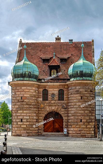 Zeughaus was built in 1588, used to serve as the imperial city's arsenal, Nuremberg, Germany