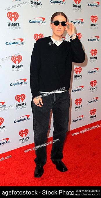 2023 iHeartRadio Music Festival Red Carpet Friday Arrivals at T-Mobile Arena, Las Vegas, NV Featuring: Robby Hoffman Where: Las Vegas, Nevada