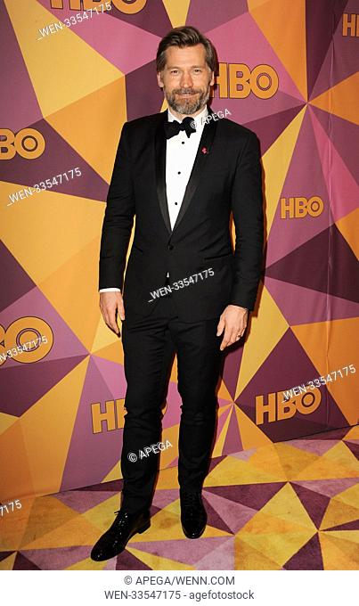 The HBO Golden Globe After Party 2017 Featuring: Nikolaj Coster-Waldau Where: Los Angeles, California, United States When: 08 Jan 2018 Credit: Apega/WENN