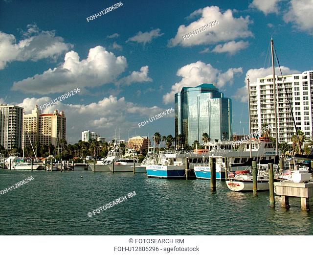 Sarasota, FL, Florida, Sarasota Bay, marina