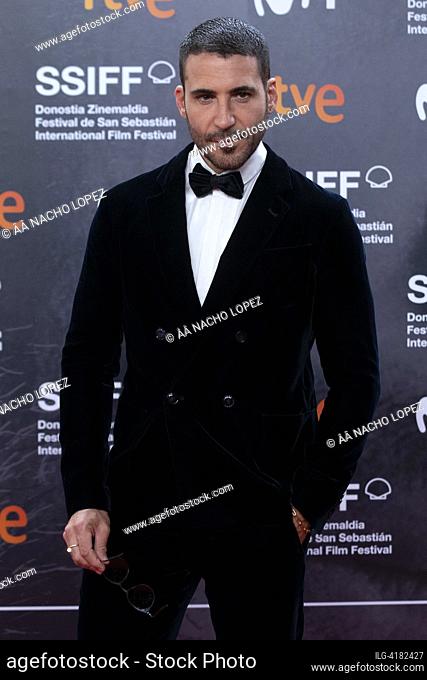 Miguel Angel Silvestre attended Red Carpet La Mesias during 71st San Sebastian International Film Festival at Kursaal Palace on September 30